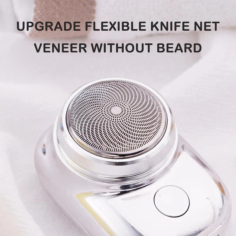 6539 Mini Electric Shaver Portable Pocket Fashion Rechargeable Wireless Beard Hair Razor For Men And Women Home Travel Gift